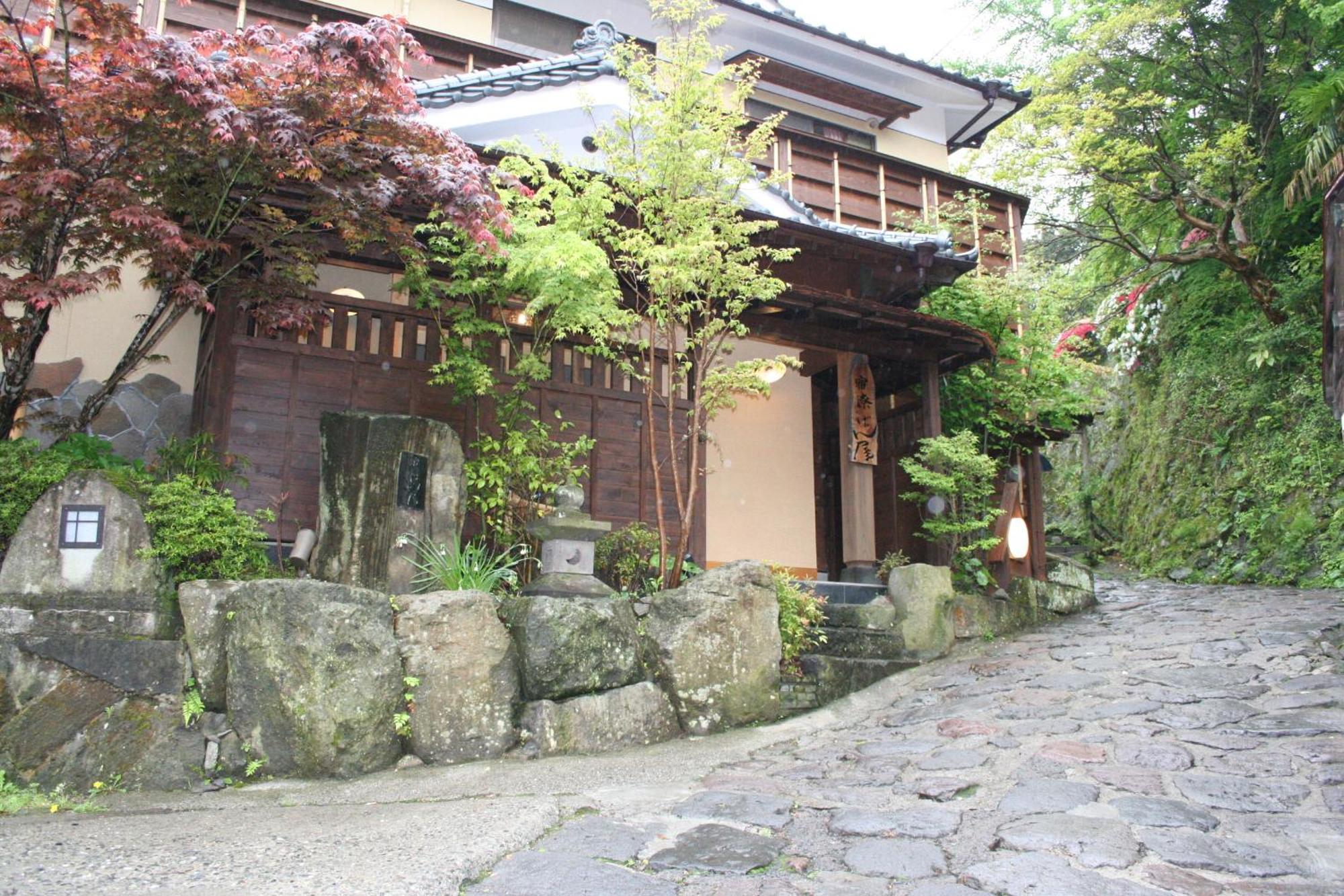 Ban-Ya Hot Spring Inn Yufu Exterior foto
