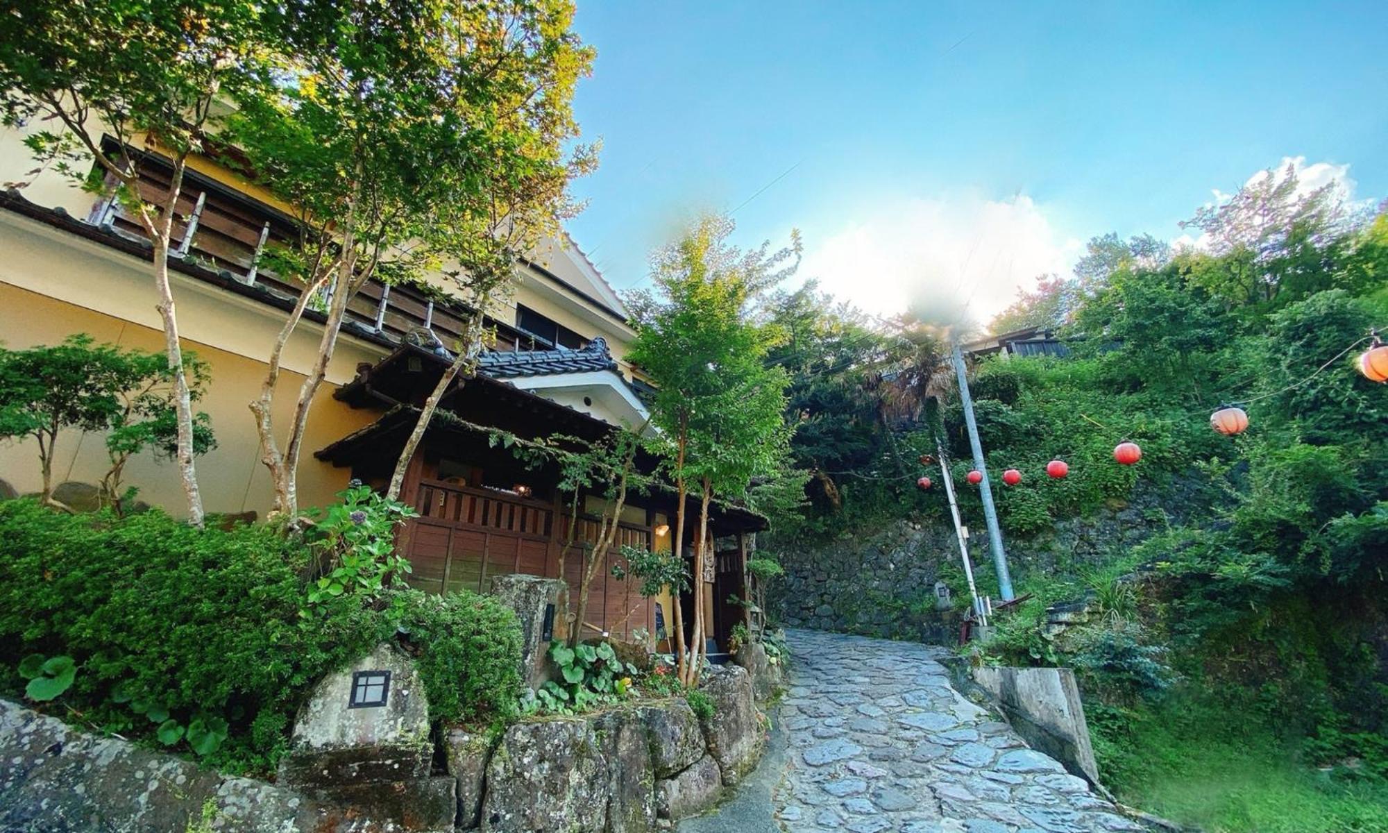 Ban-Ya Hot Spring Inn Yufu Exterior foto